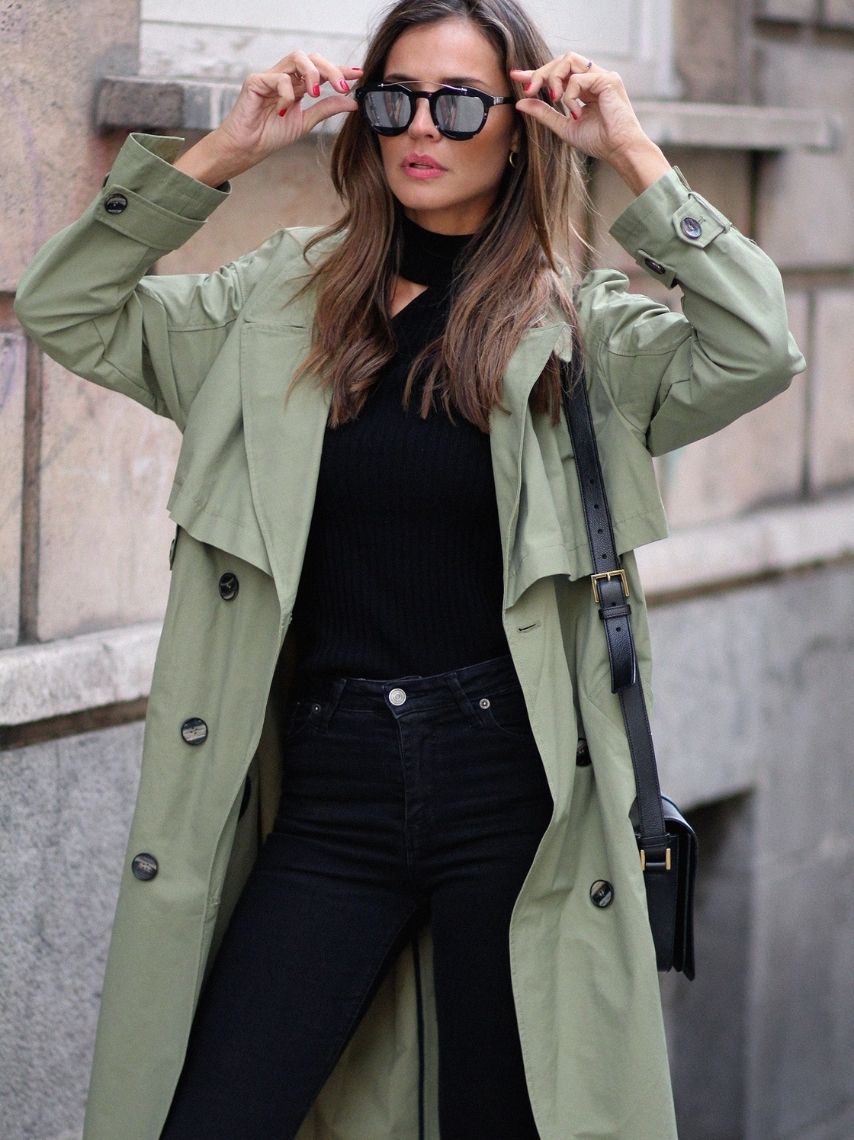 10 outfits con gabardina para abrigarte con estilo este otoño | Mujer de 10