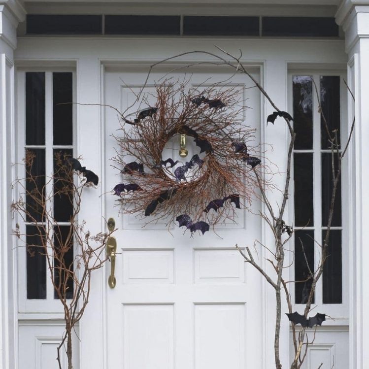 10 ideas creativas para decorar tu puerta en Hallowen