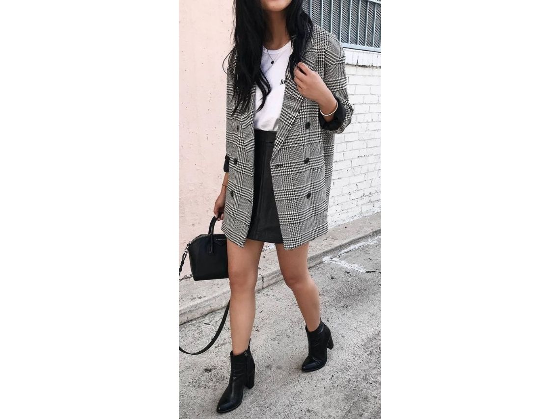 looks formales y casuales con blazer para la oficina