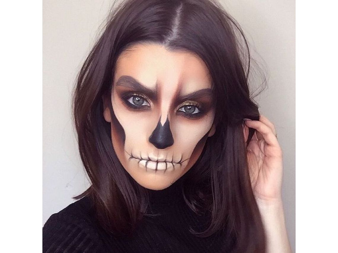 10 maquillajes de catrina hermosos y originales para Halloween