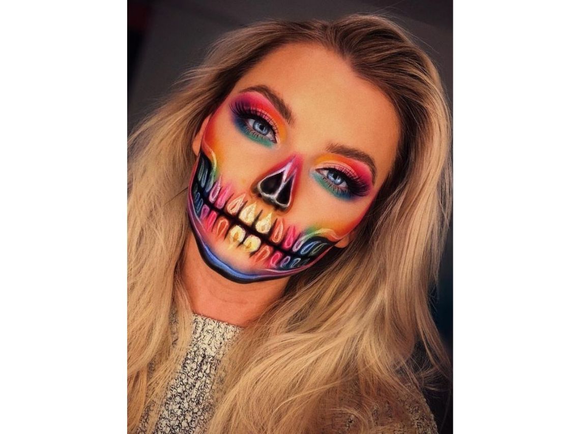 10 maquillajes de catrina hermosos y originales para Halloween