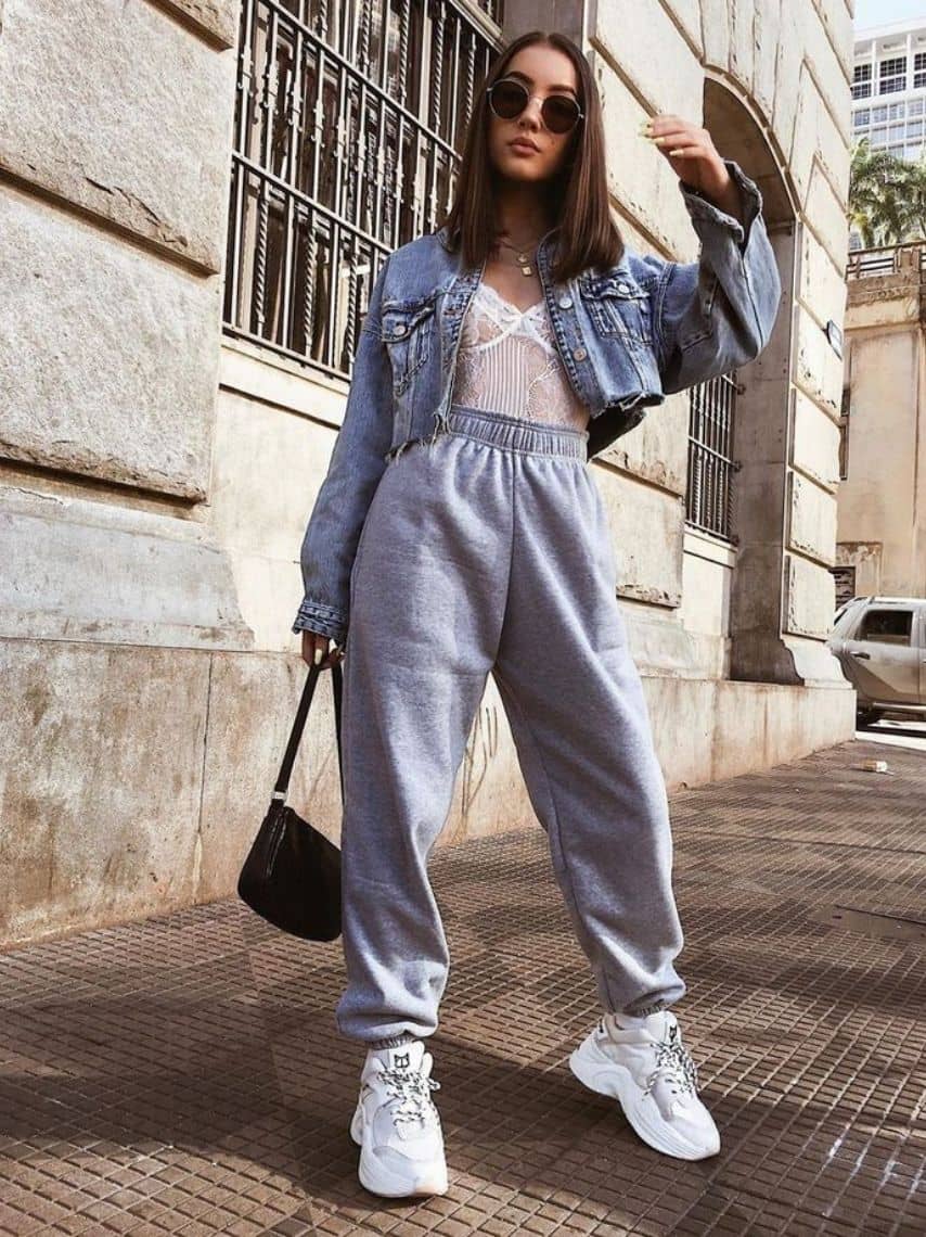 10 outfits con jogger para verte linda y casual en fin de semana