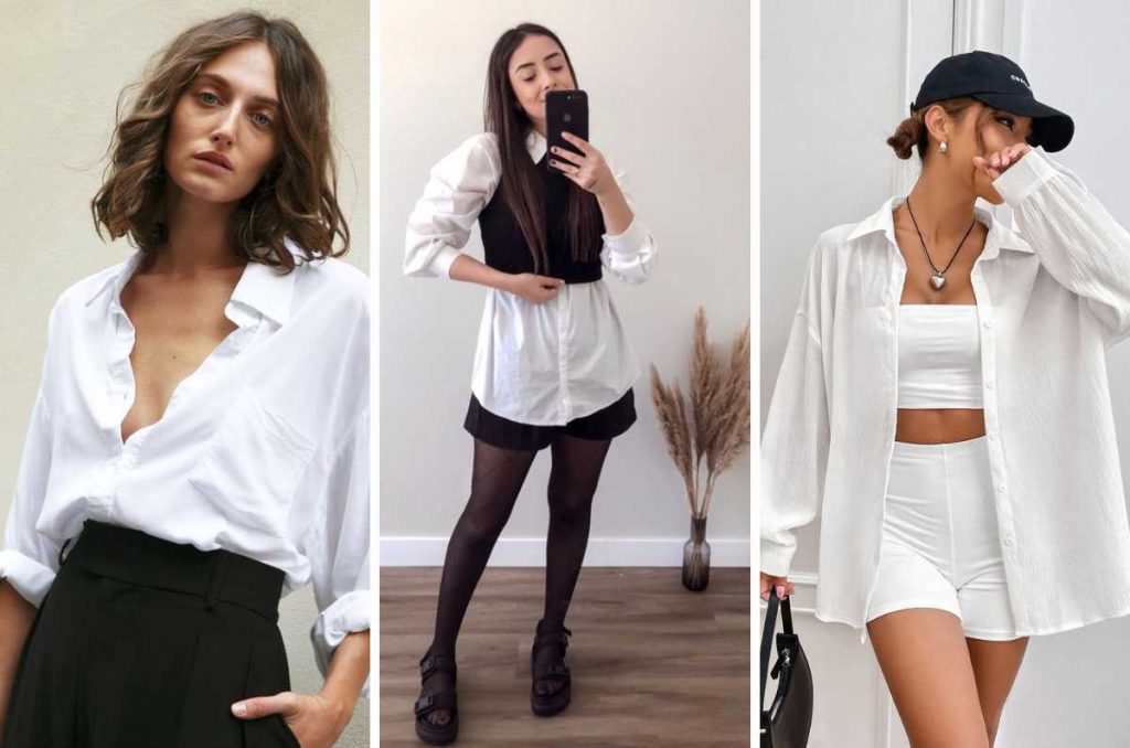 outfits blusas blancas