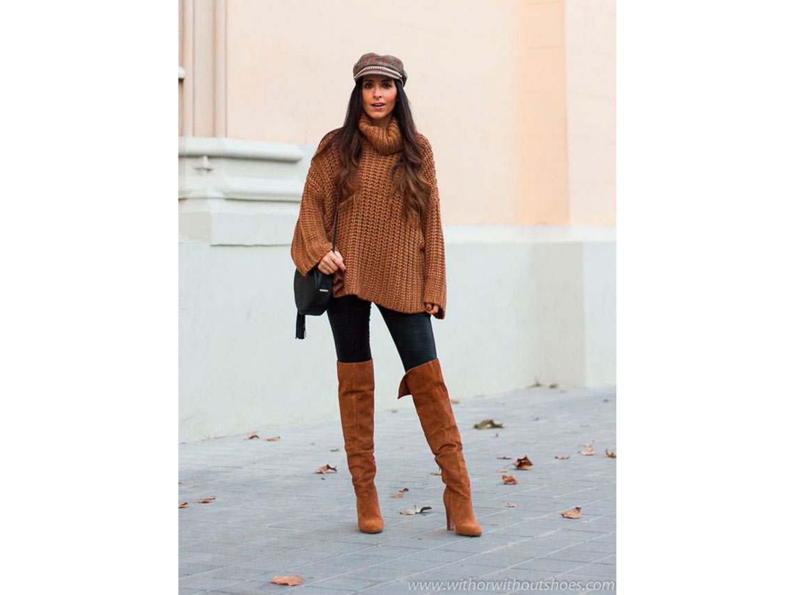 10 outfits con botas cafés que puedes lucir este otoño