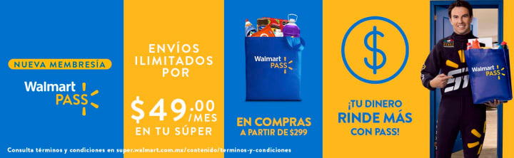 ¡Ahorra con Walmart PASS!