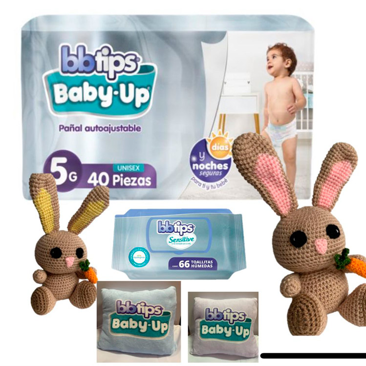Bbtips Baby Up® te regala un kit de pañales auto ajustables