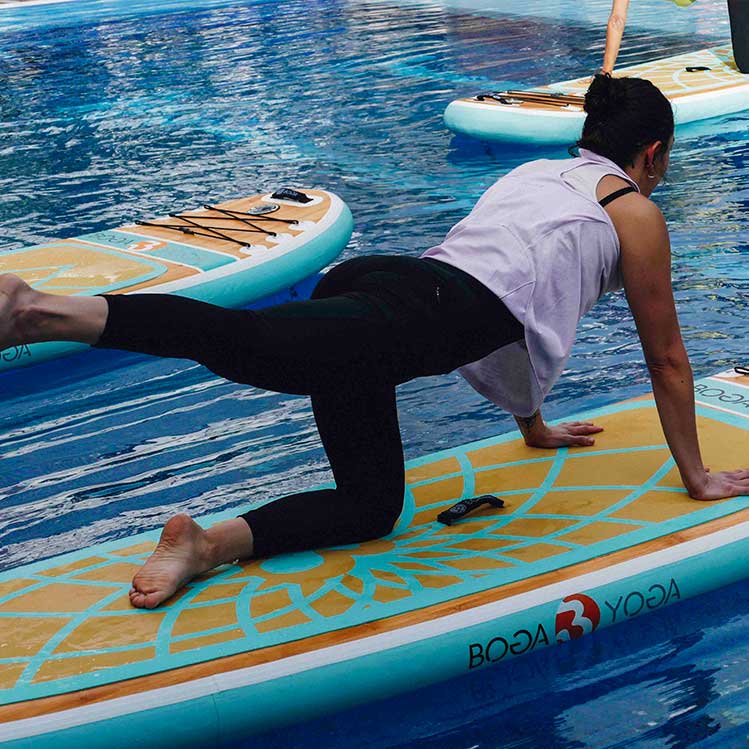 Sup Yoga, el ejercicio para tonificar el cuerpo sin lastimar las rodillas