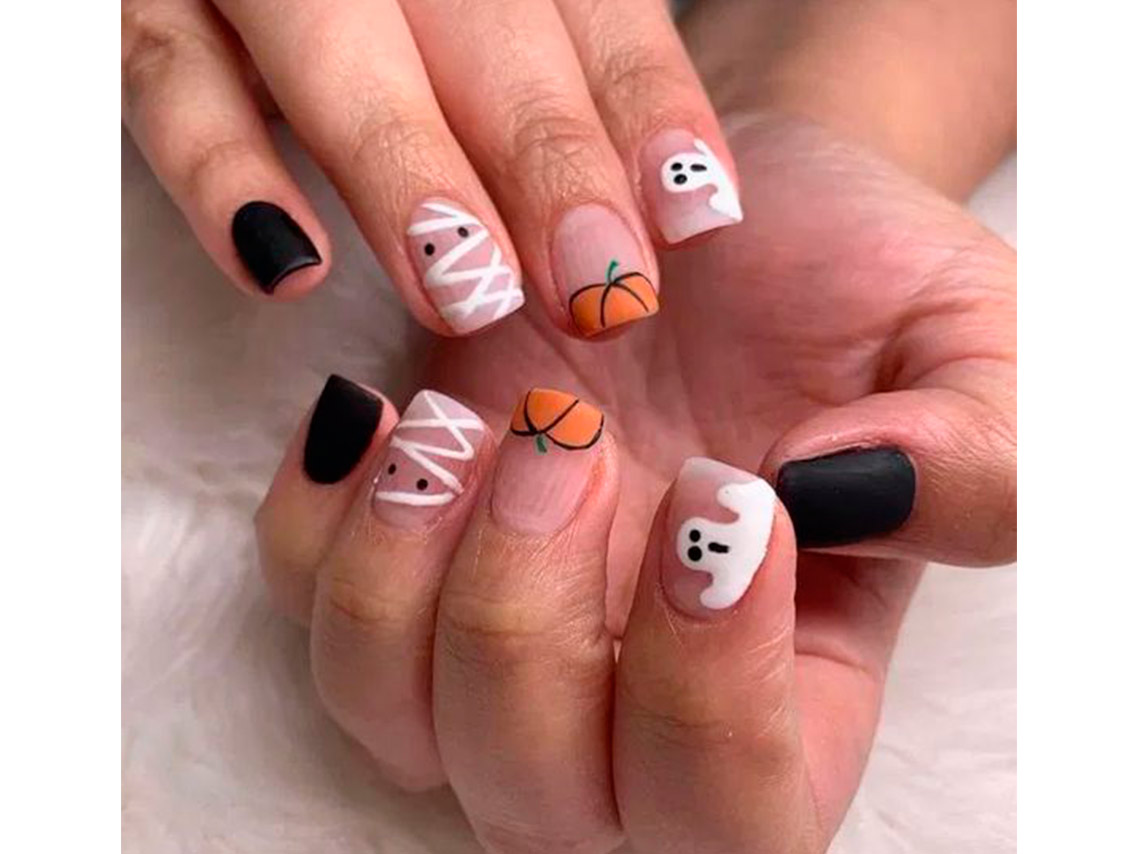 10 uñas de Halloween fáciles de hacer que son casi como un disfraz