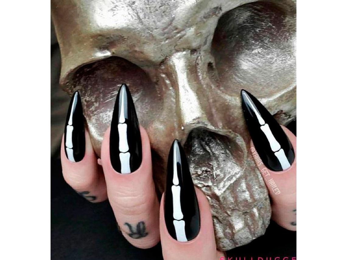 10 uñas de Halloween fáciles de hacer que son casi como un disfraz