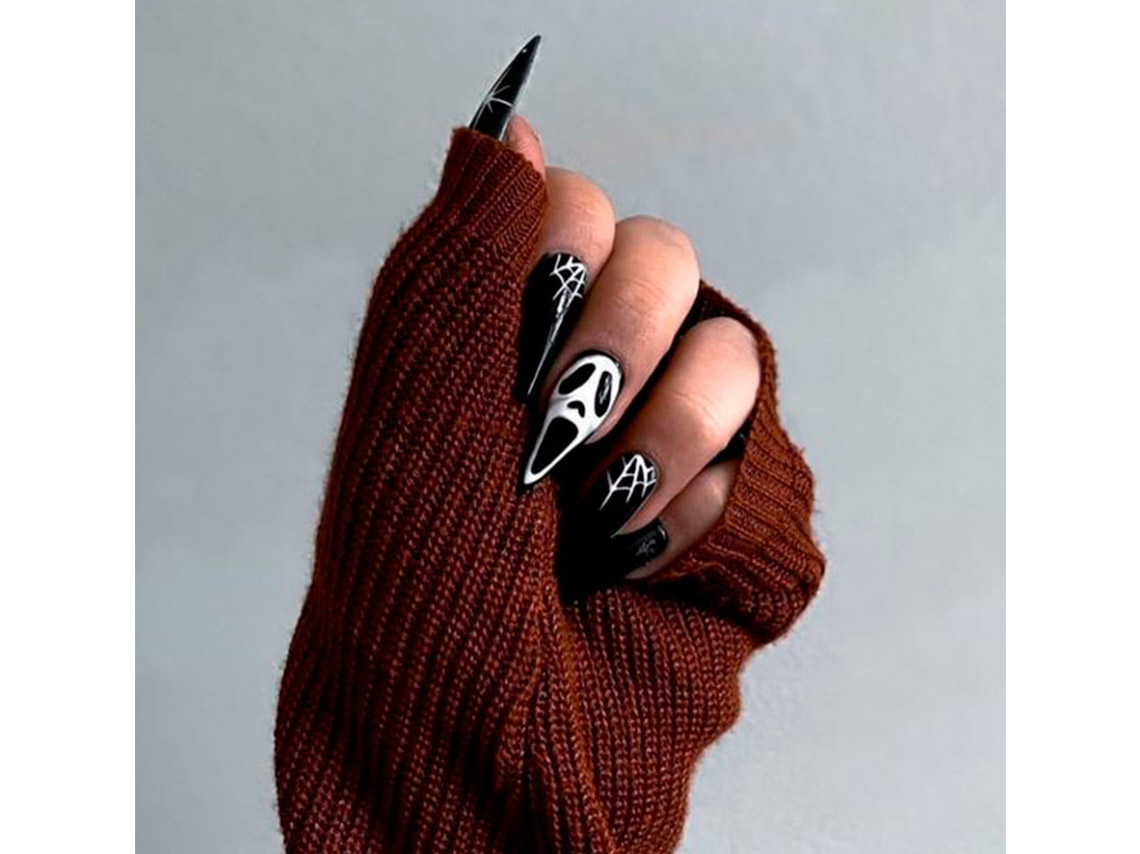 10 uñas de Halloween fáciles de hacer que son casi como un disfraz