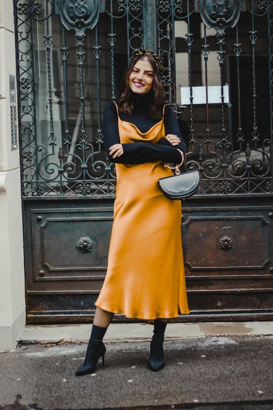 7 formas de usar vestidos en otoño sin pasar frío 5