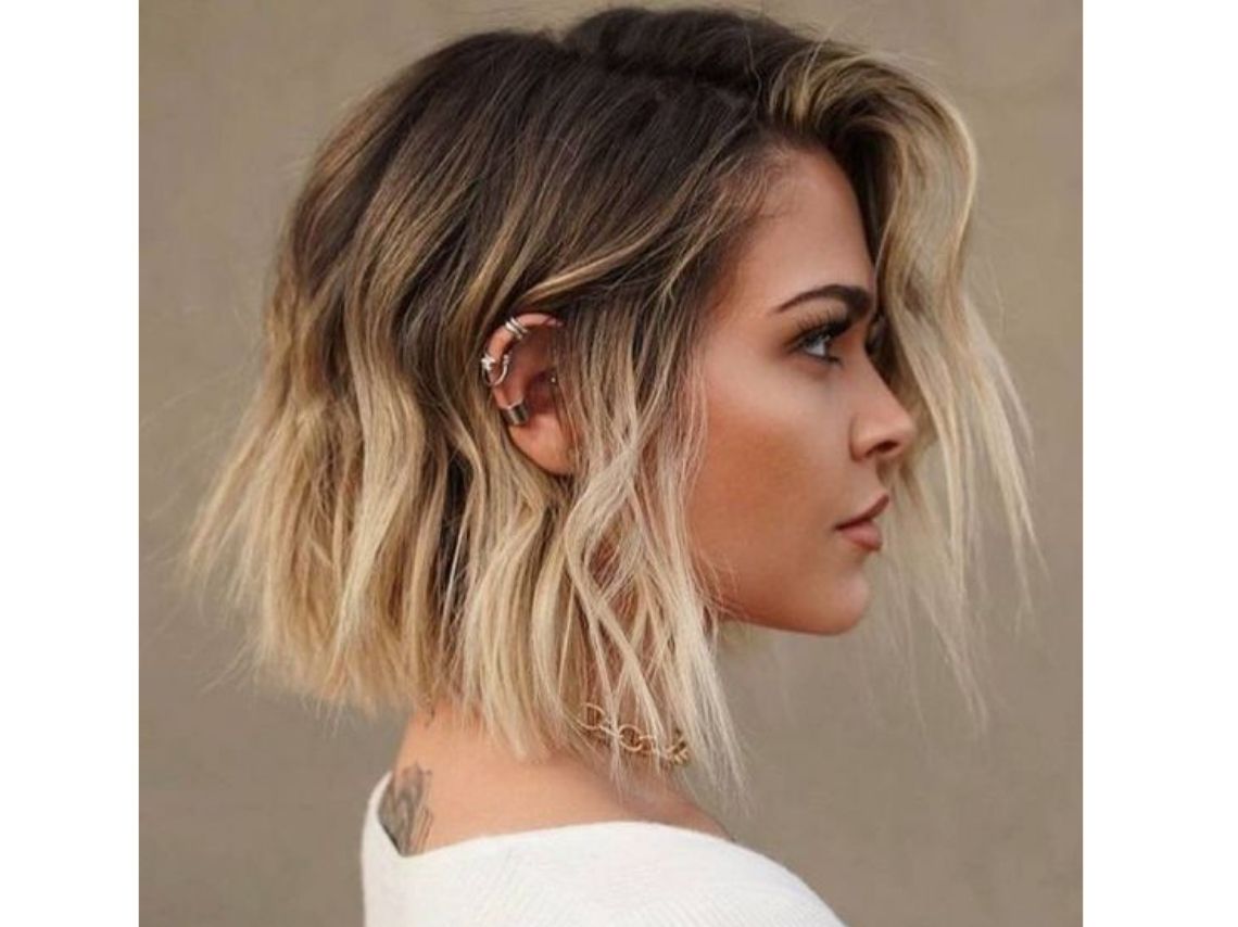 10 formas de llevar el balayage caramelo en tu cabello corto