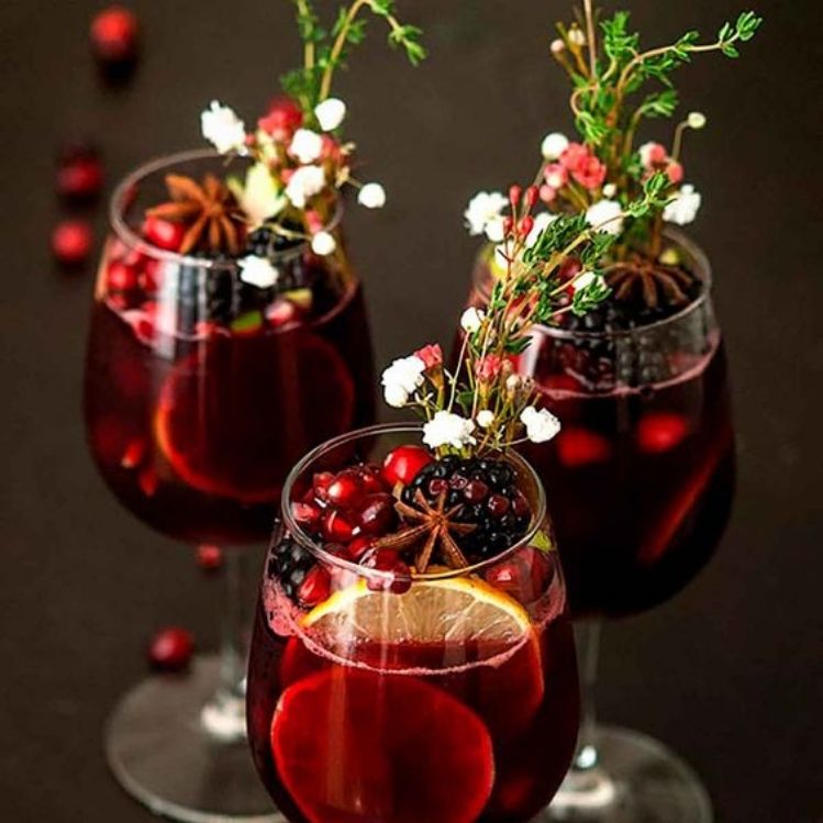 5 recetas de cocteles con vino para tu cena de Navidad fáciles y baratos