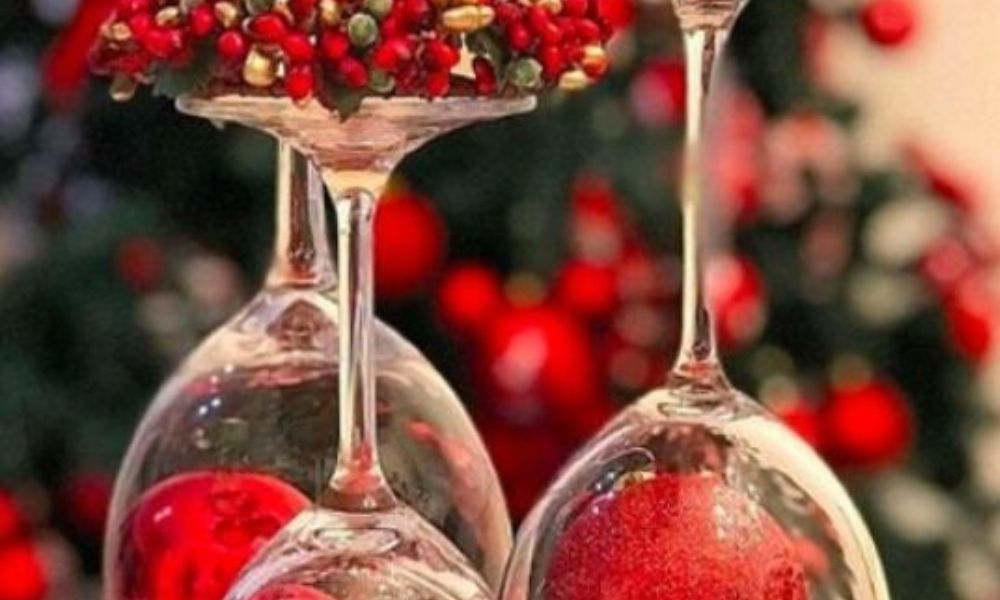 10 formas decorar tu mesa para Navidad con poco dinero