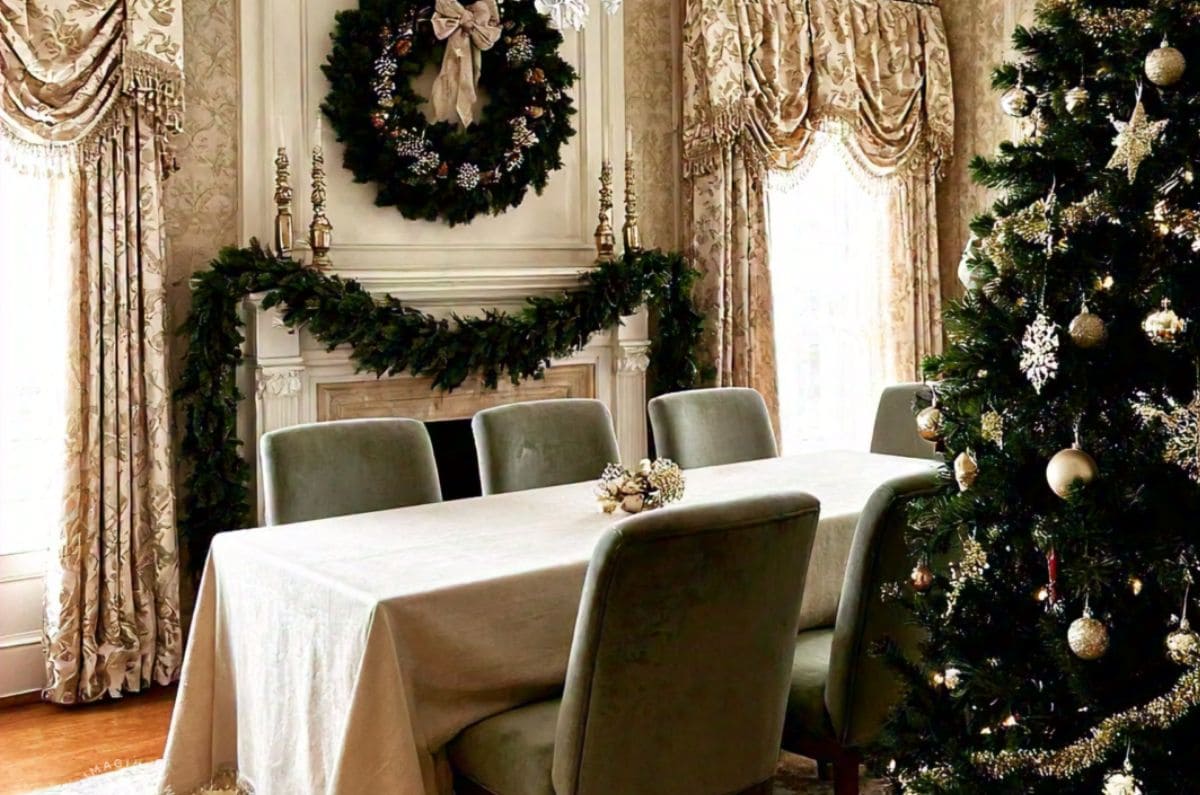 10 formas decorar tu mesa para Navidad con poco dinero