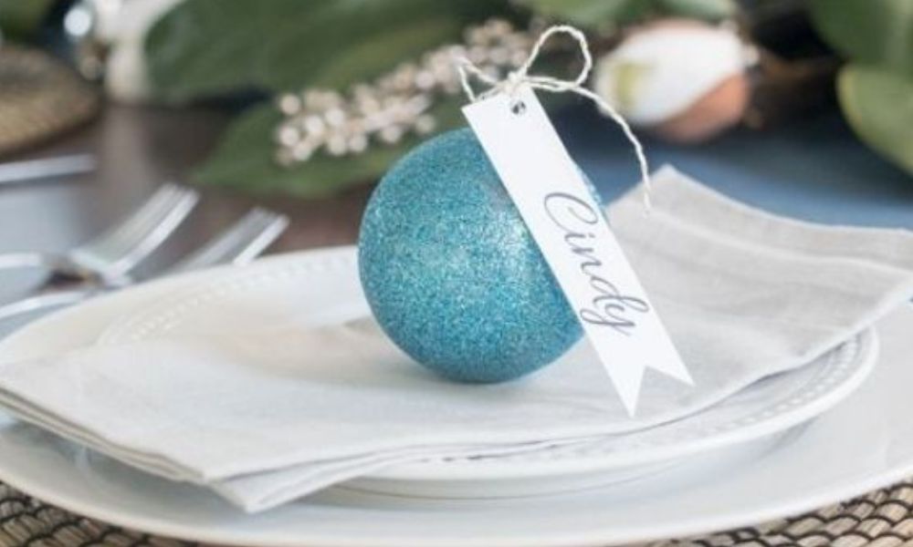10 formas decorar tu mesa para Navidad con poco dinero
