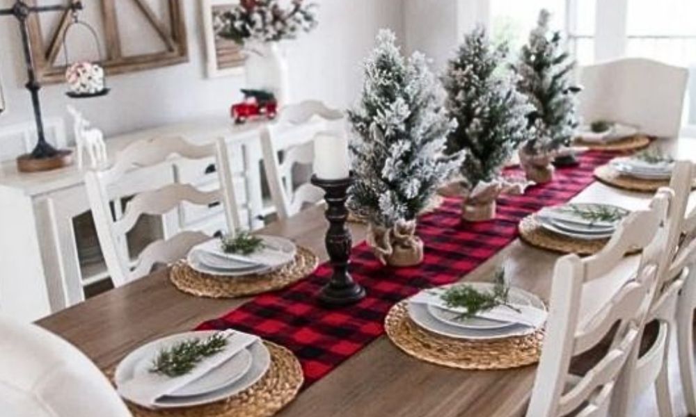 10 formas decorar tu mesa para Navidad con poco dinero