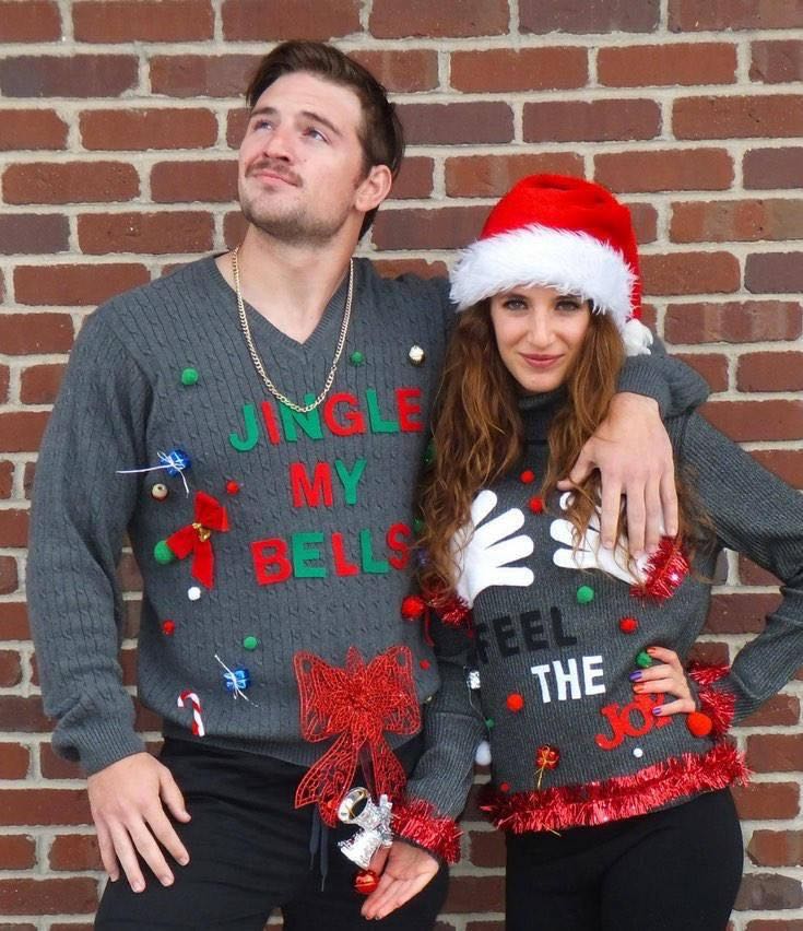 10 ugly sweaters que debes usar en pareja esta Navidad 2