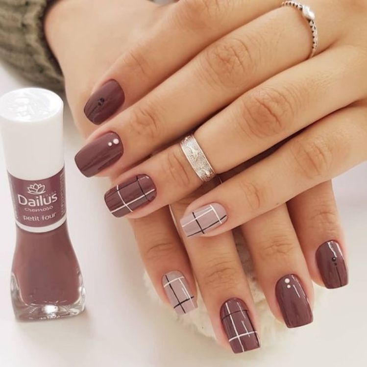 10 diseños elegantes para lucir tus uñas cortas en otoño