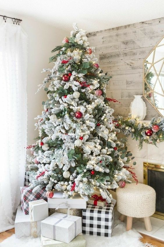 10 árboles de Navidad blancos ultra elegantes y sencillos 8