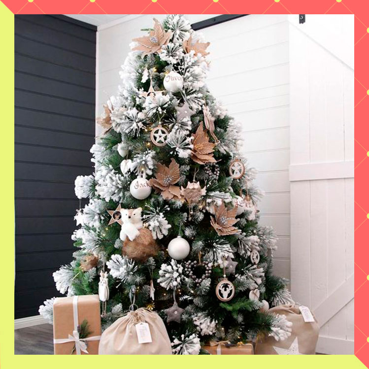 10 árboles de Navidad blancos ultra elegantes y sencillos