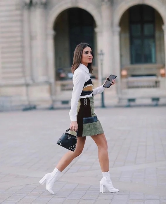 Botas blancas de moda online