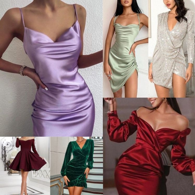 7 vestidos elegantes para celebrar Año Nuevo