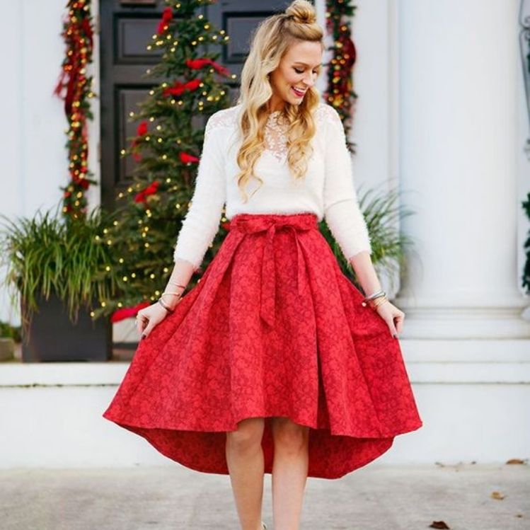 10 outfits con faldas para verte elegante en Navidad o Año Nuevo