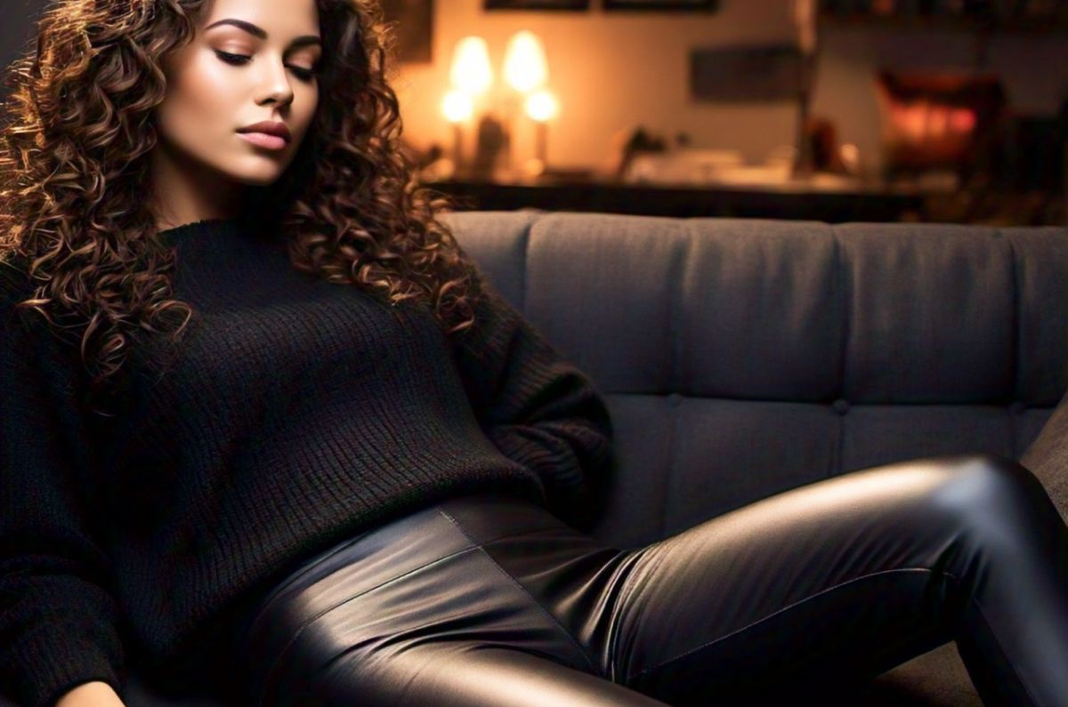10 outfits con leggins negros para lucir elegante en Año Nuevo