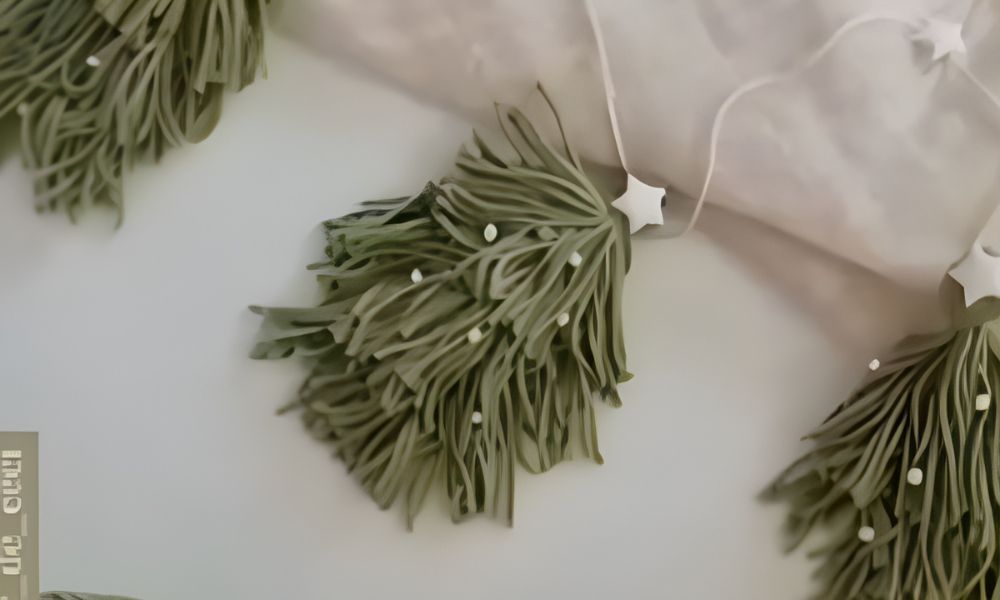 Pequeños árboles de estambre