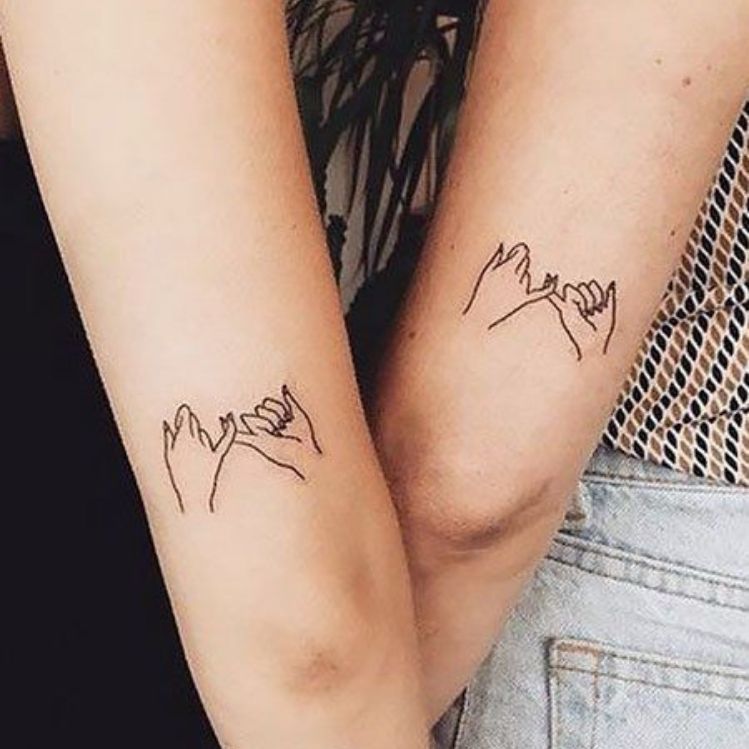 7 ideas de tatuajes para hacértelos con tu mejor amiga