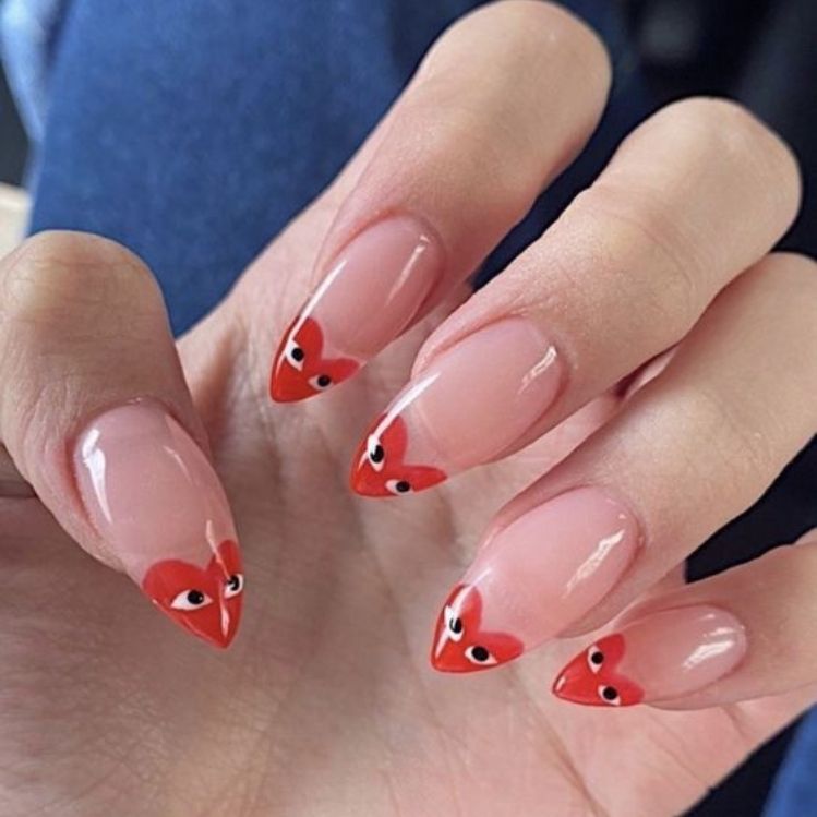 10 ideas de uñas preciosas, fáciles y casuales para San Valentín