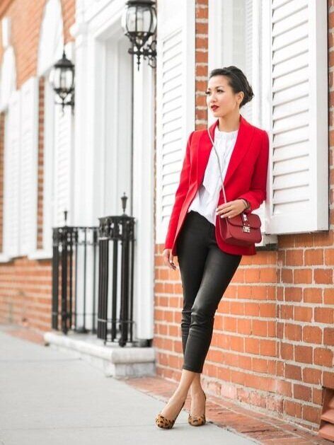 blazer-rojo