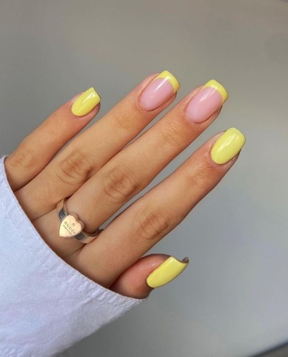 regular abuela Gimnasia 7 ideas de uñas amarillas fáciles y casuales para la oficina | Mujer de 10