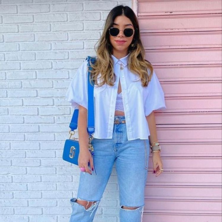 10 outfits frescos para disimular la pancita en la oficina