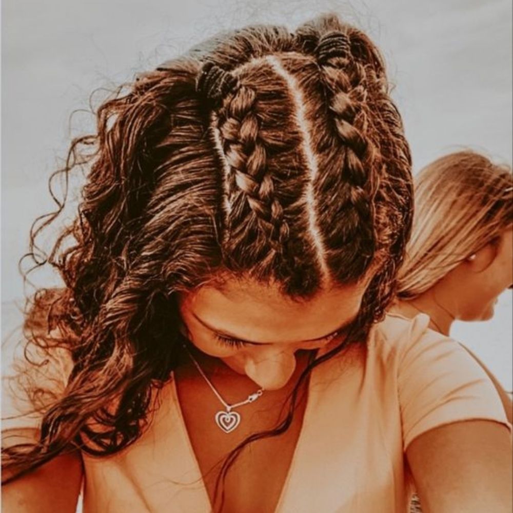 10 peinados con trenzas para cabello corto perfectos para estar fresca