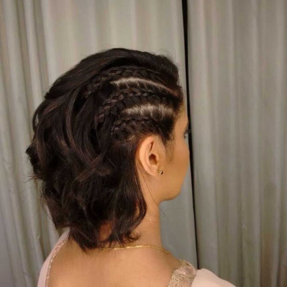 10 peinados con trenzas para cabello corto perfectos para estar fresca