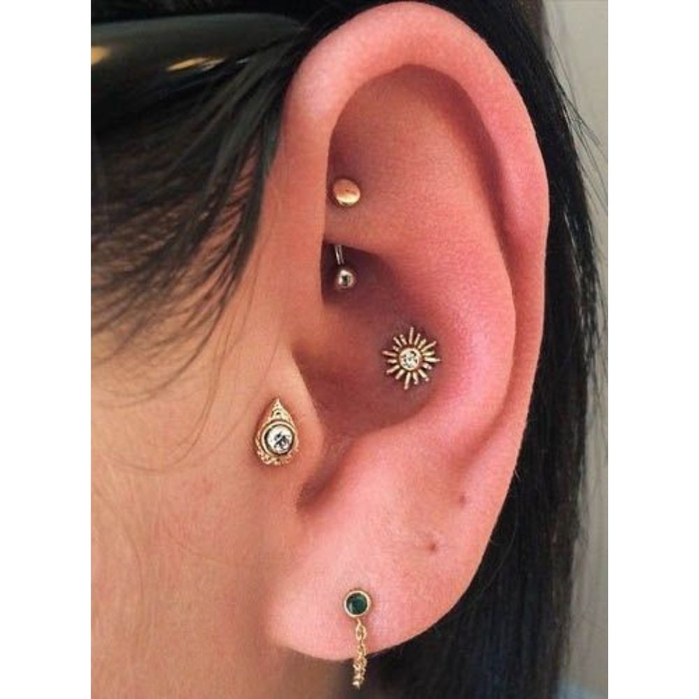 10 ideas para llevar piercing en orejas pequeñas que están de moda