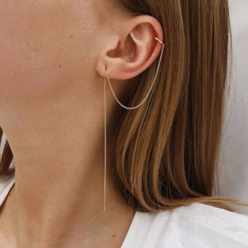 10 ideas para llevar piercing en orejas pequeñas que están de moda