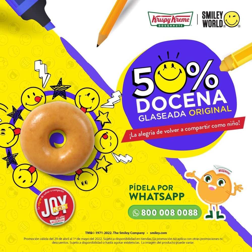 Krispy Kreme te regala un cupón para donas para celebrar el Día del Niño 0
