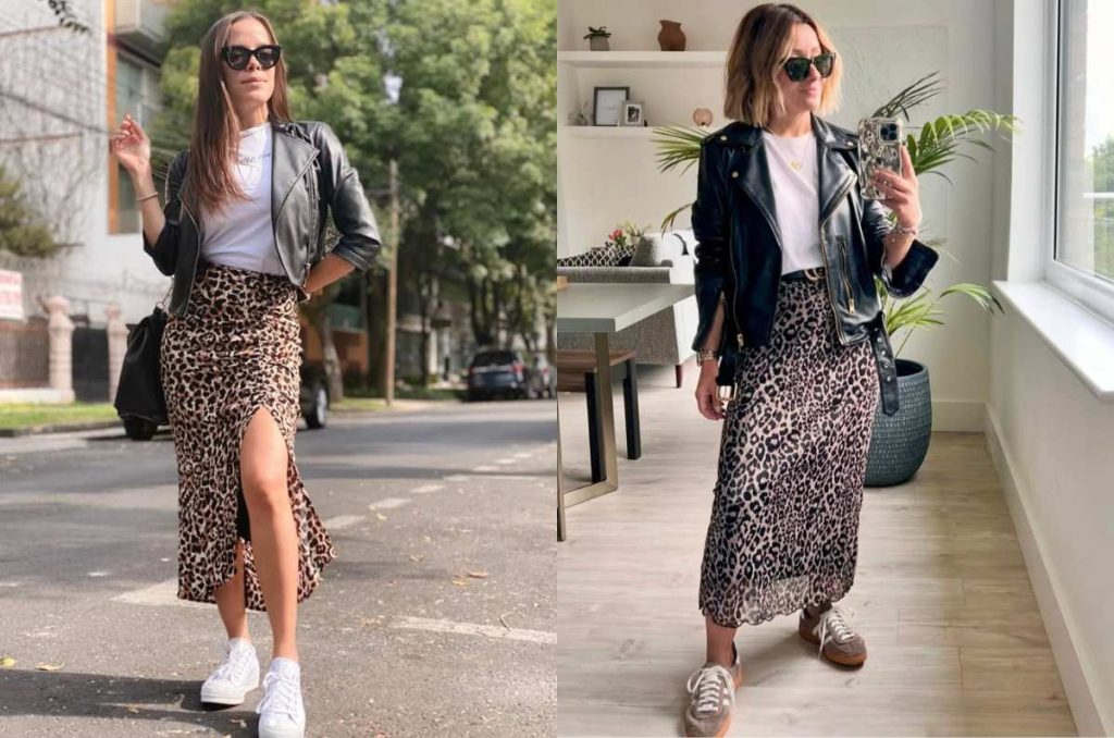 outfits con tenis para la oficina