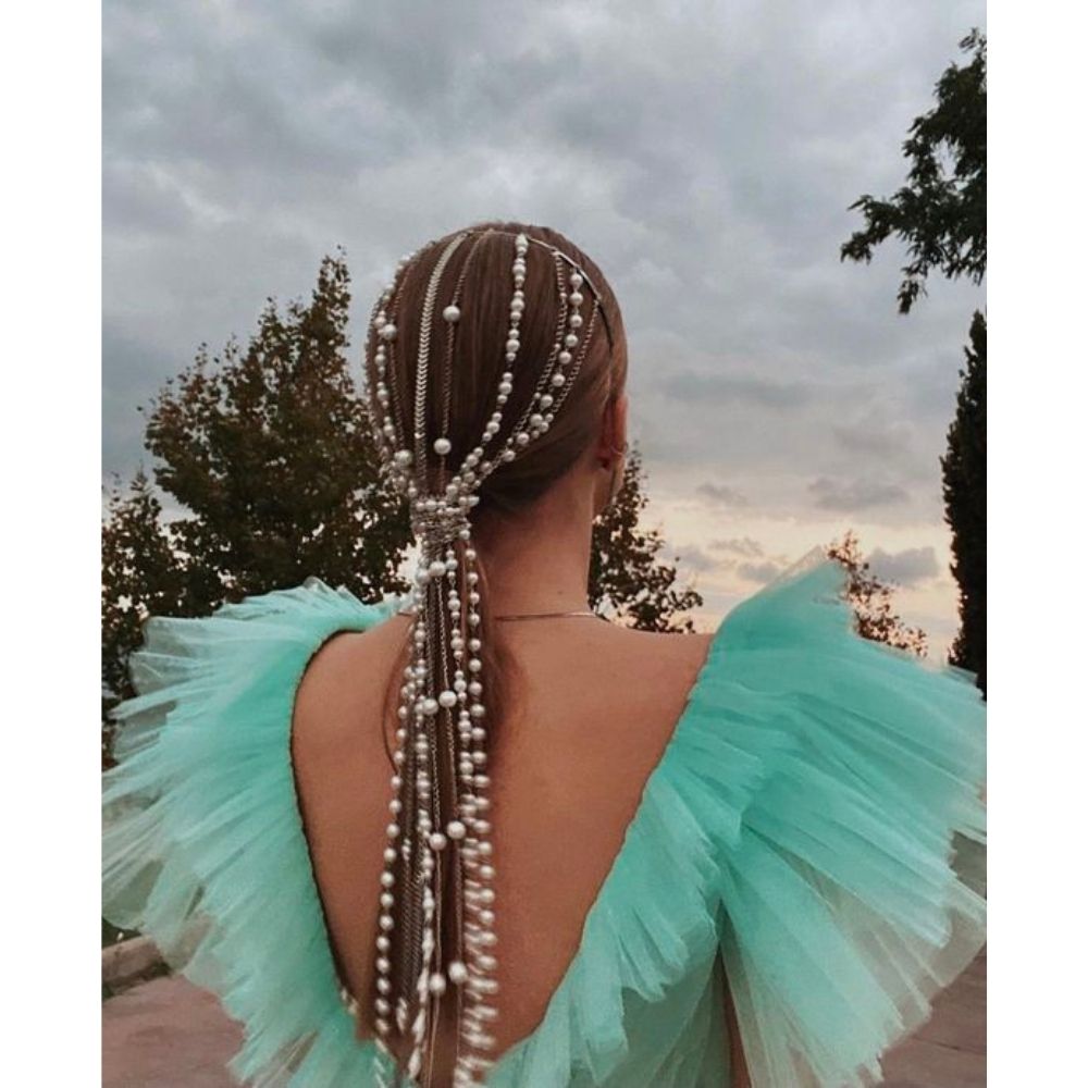 10 peinados con perlas la nueva tendencia para verte moderna