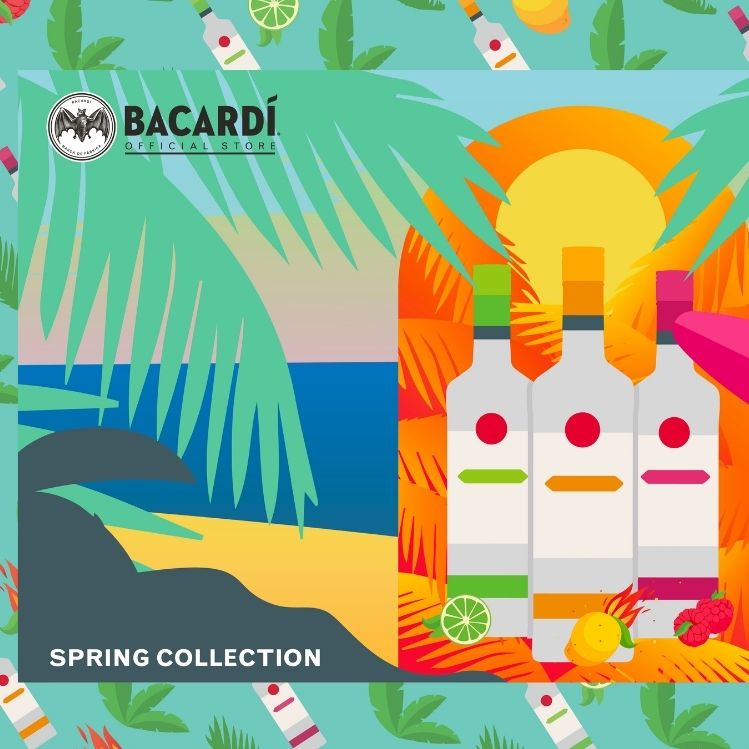 BACARDÍ te regala un kit con su colección de primavera
