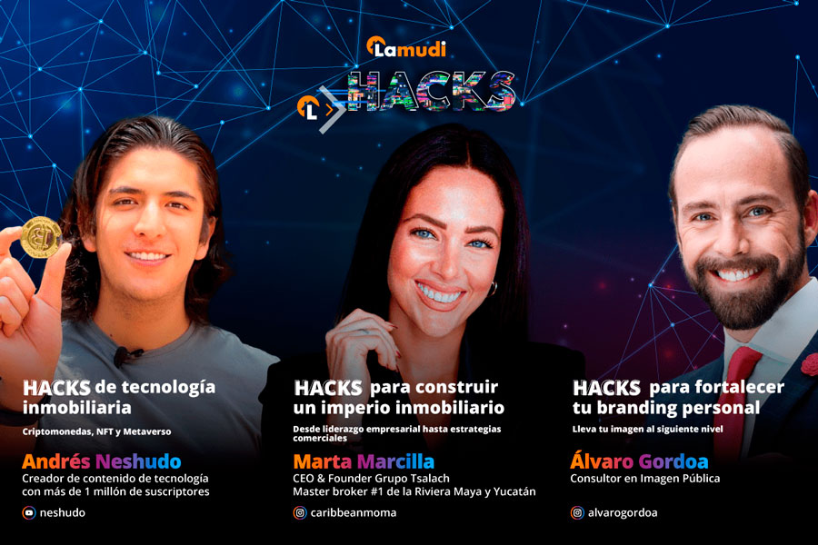 Lamudi Hacks, el evento en el que podrás escuchar a la líder inmobiliaria del sureste