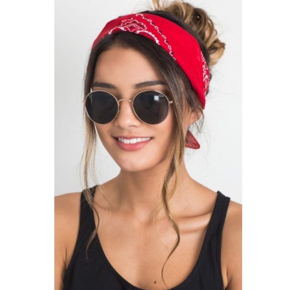 10 peinados con pañoletas aesthetic para evitar el calor