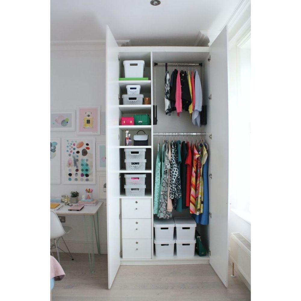 10 ideas para acomodar un closet pequeño y aprovechar los espacios