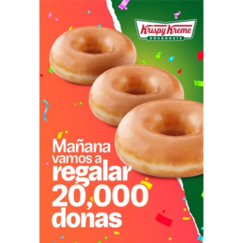 Celebra el Día del Dona con Krispy Kreme con sorpresas únicas ¡donas gratis!
