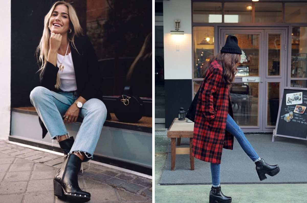 Looks con botines cómodos para usarlos esta temporada de lluvia