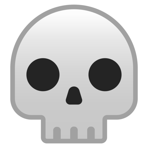 la calavera emoji de whatsapp