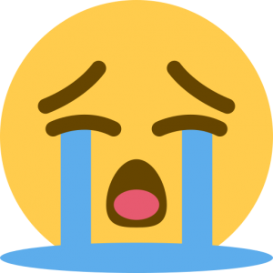 Emoji llorar whatsapp
